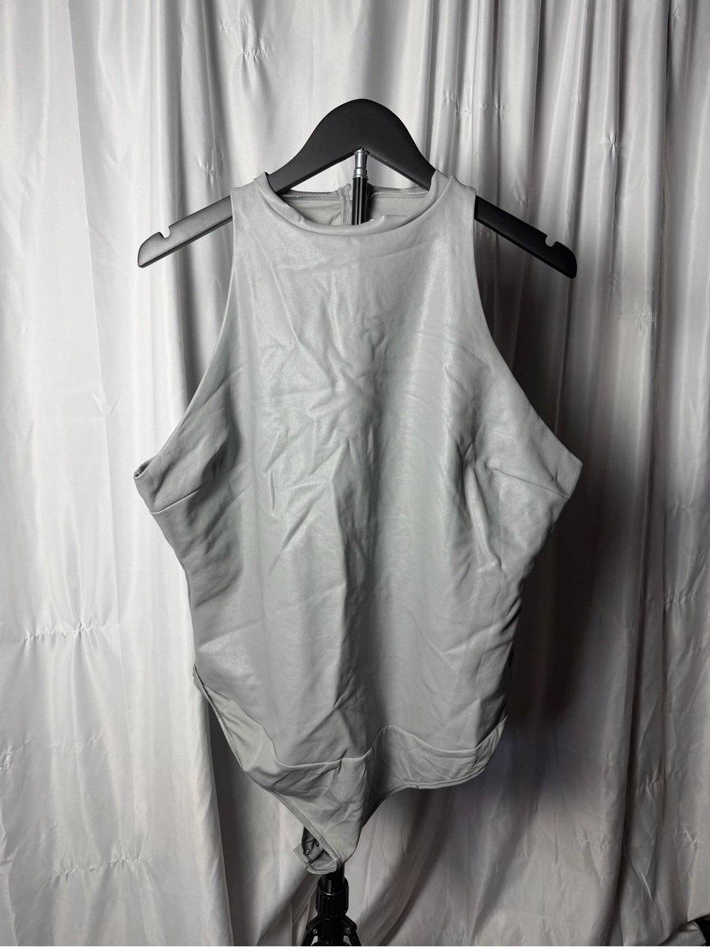 SKIMS Faux Leather Bodysuit